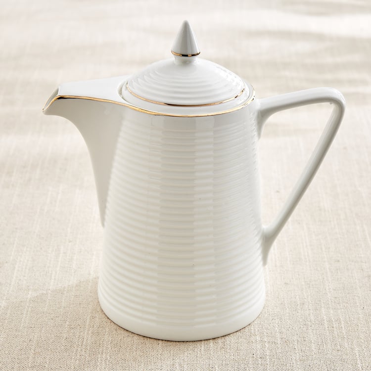 Zura Linia 7Pcs Bone China Tea Set