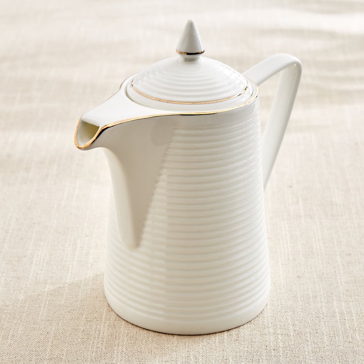 Zura Linia 7Pcs Bone China Tea Set