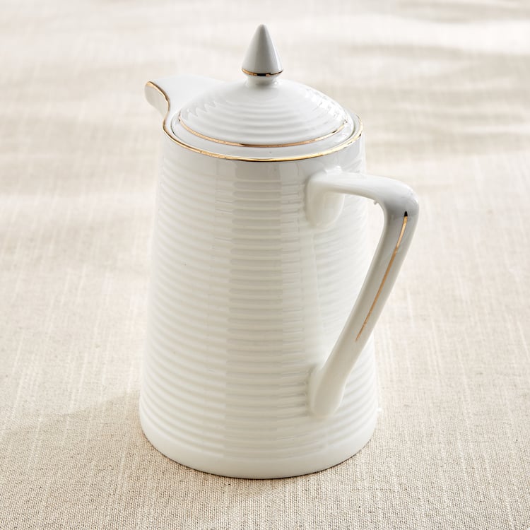 Zura Linia 7Pcs Bone China Tea Set