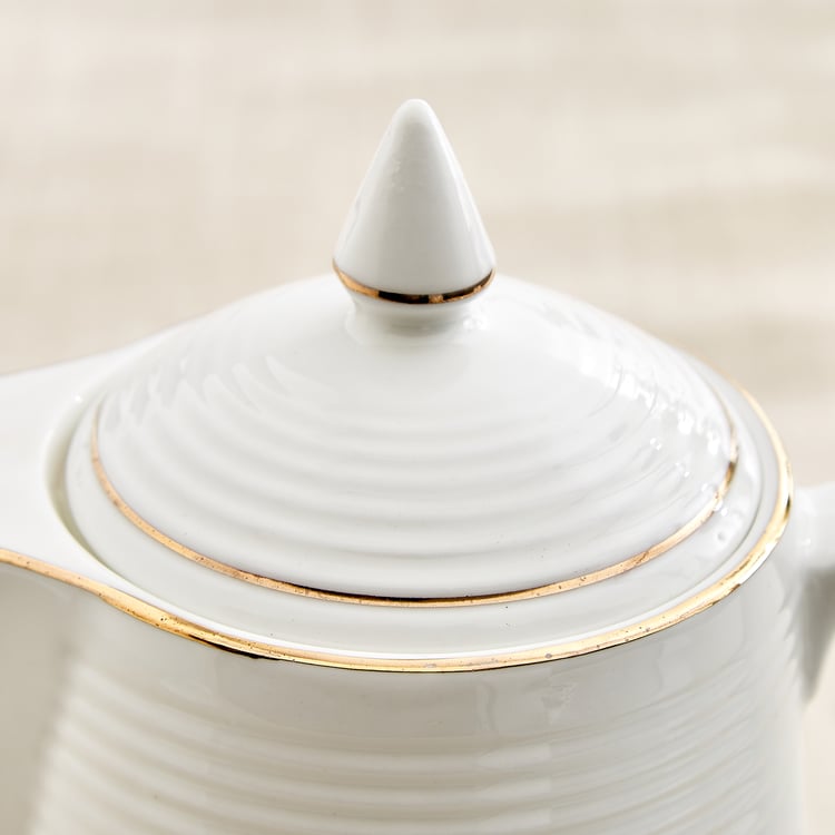 Zura Linia 7Pcs Bone China Tea Set