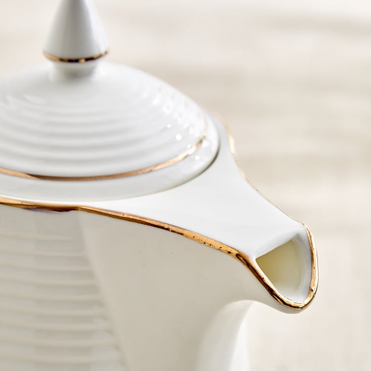 Zura Linia 7Pcs Bone China Tea Set