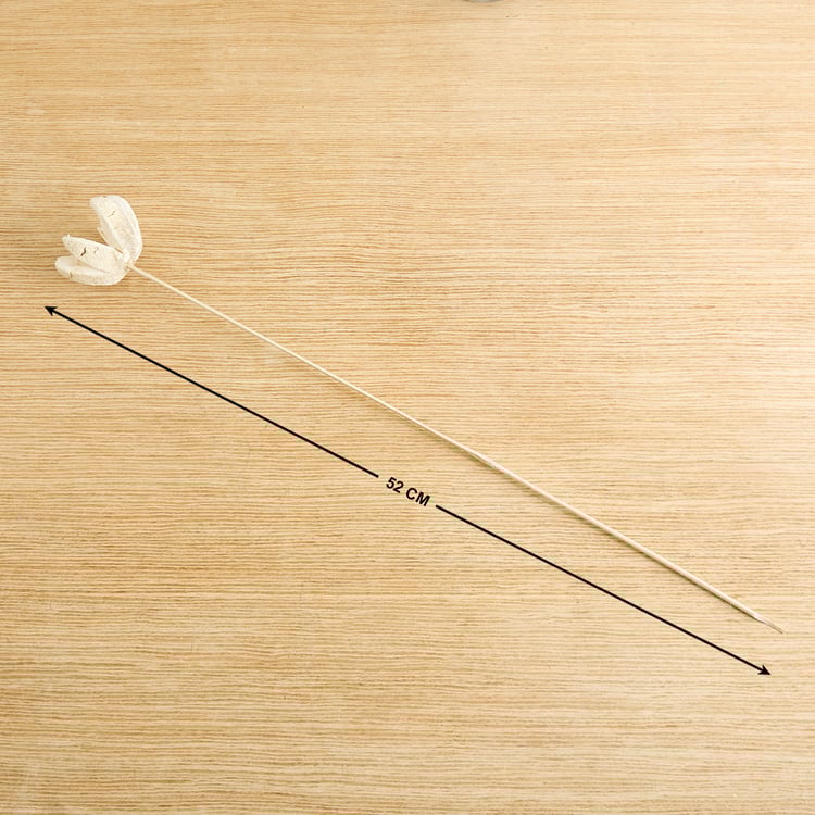 Lets Garden Nest Set of 4 Artificial Wild Orange on Stem Sticks - 52cm