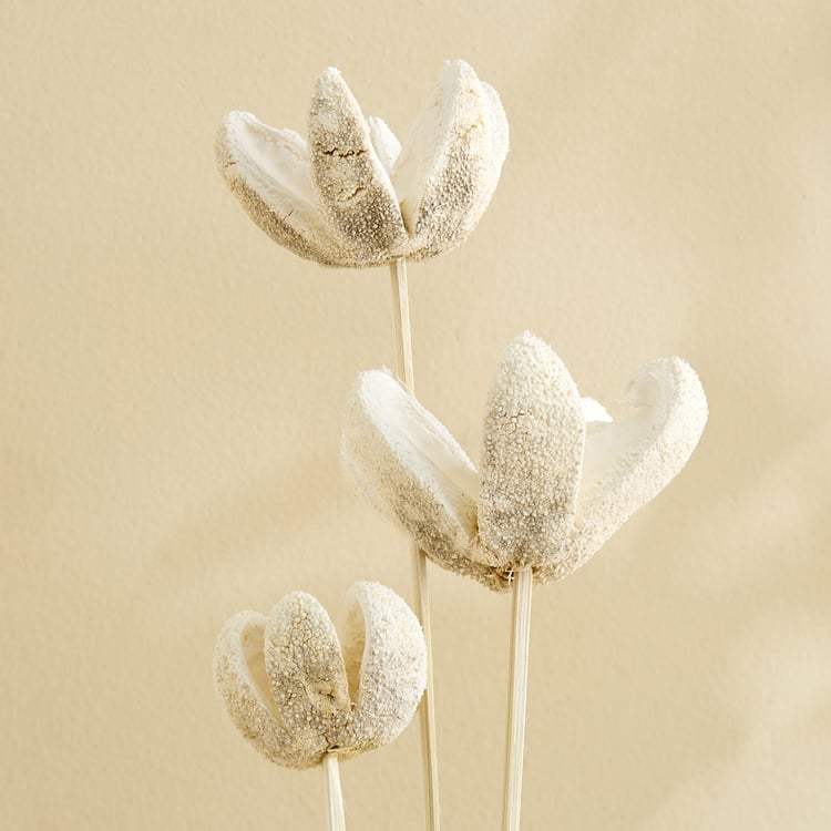 Lets Garden Nest Set of 4 Artificial Wild Orange on Stem Sticks - 52cm