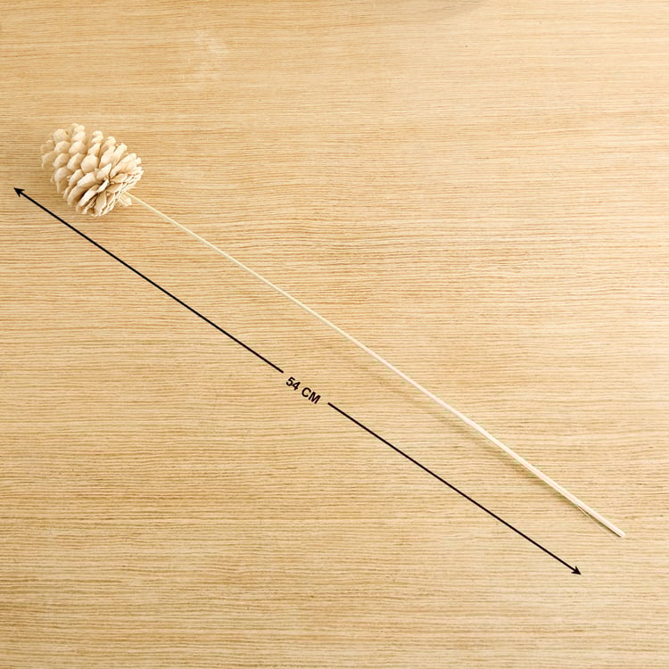 Lets Garden Nest Set of 4 Artificial Pine Fruit Stem Sticks - 54cm