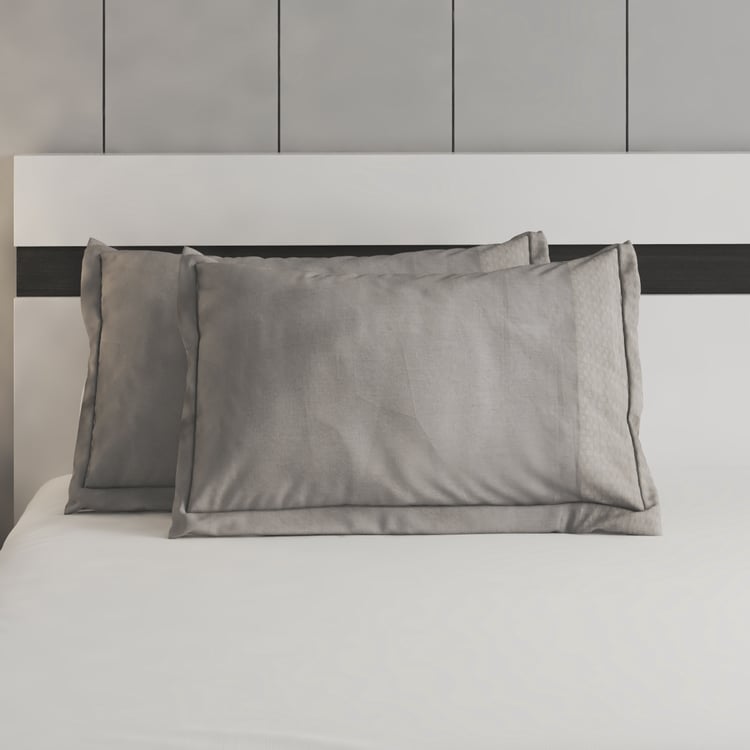 Eternity Luxe Lustre Set of 2 Pillow Covers - 70x45cm