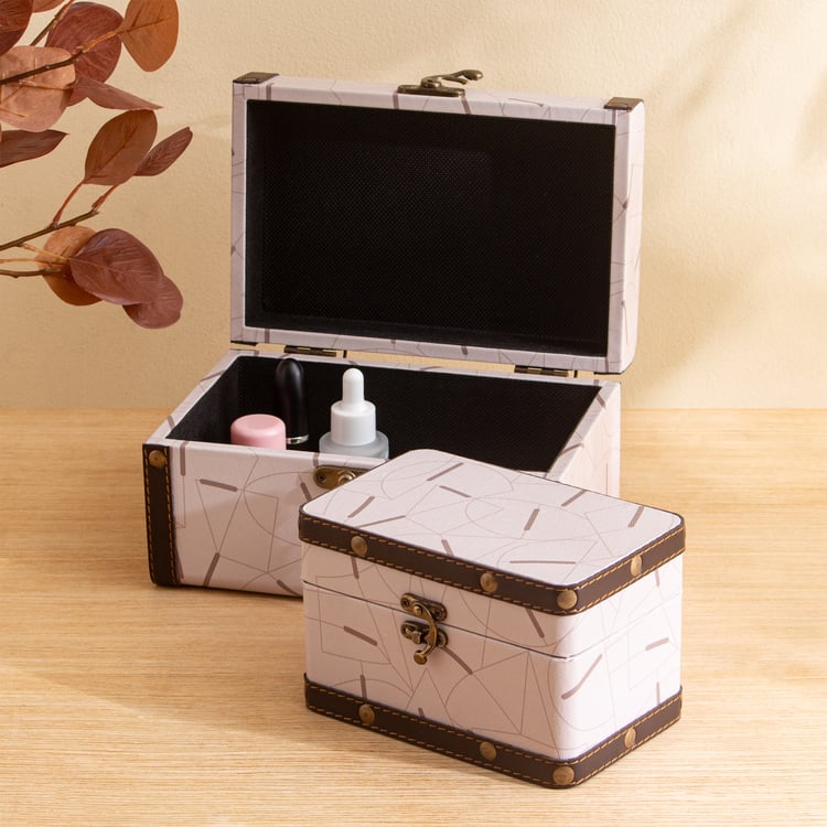 Oxley Umang Wooden Printed Gift Box with Handle