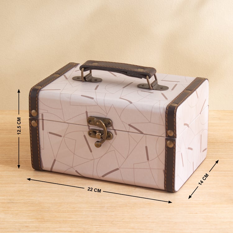 Oxley Umang Wooden Printed Gift Box with Handle