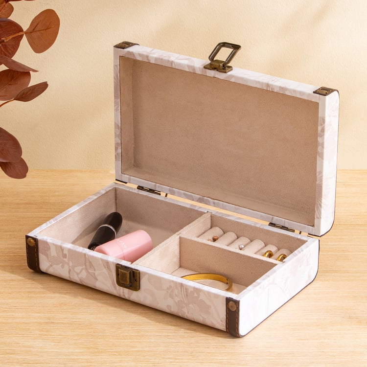 Oxley Umang Wooden Printed 3-Compartment Gift Box
