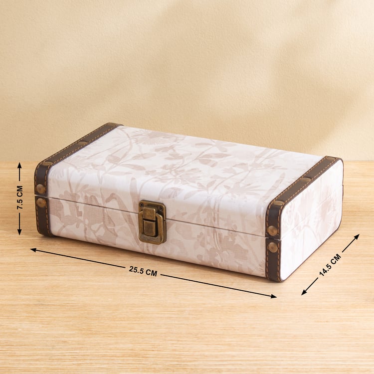 Oxley Umang Wooden Printed 3-Compartment Gift Box