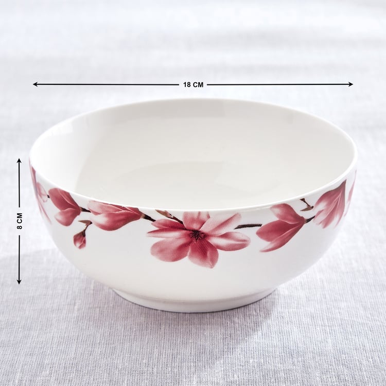 Pristine Flo 14Pcs Porcelain Dinner Set