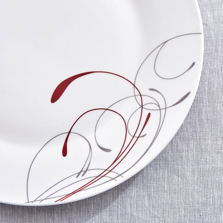 Pristine Geo 14Pcs Porcelain Dinner Set