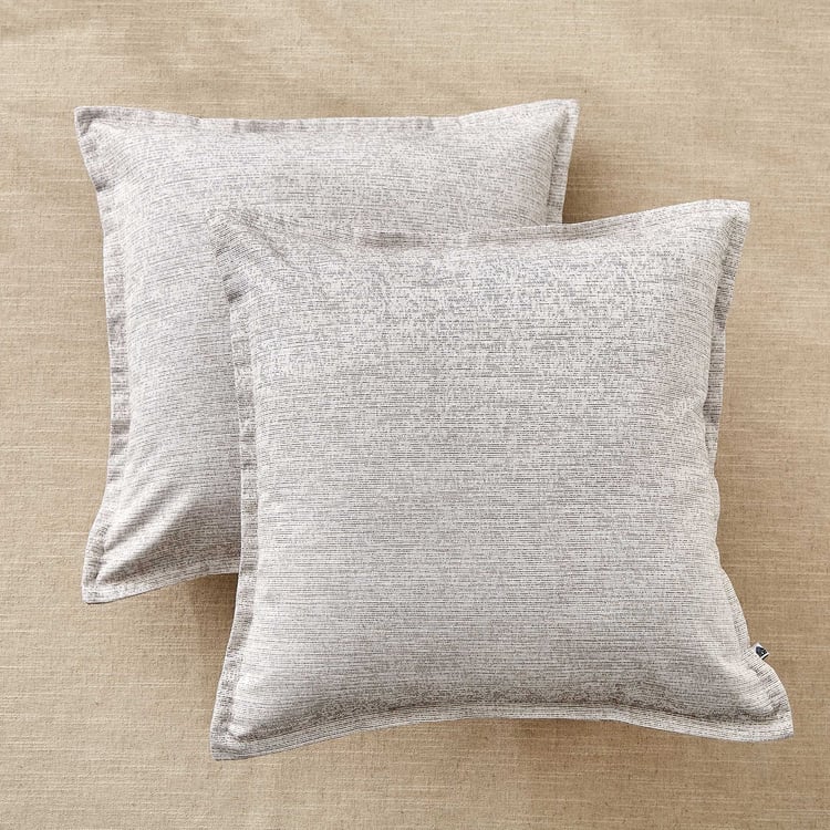 Drift Set of 2 Woven Cushion Covers - 40x40cm