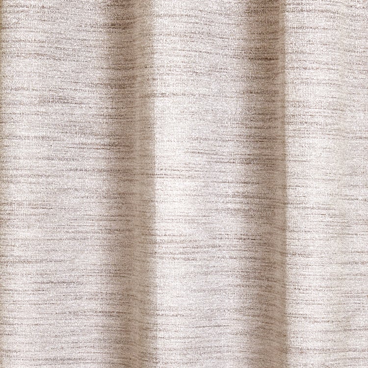 Drift Melange Set of 2 Blackout Door Curtains - 9ft