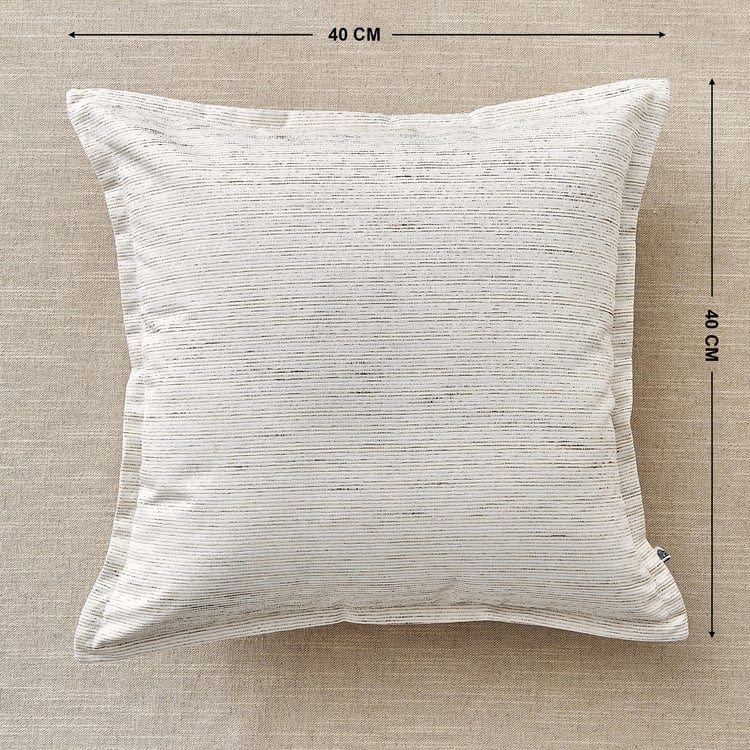 Drift Set of 2 Woven Cushion Covers - 40x40cm