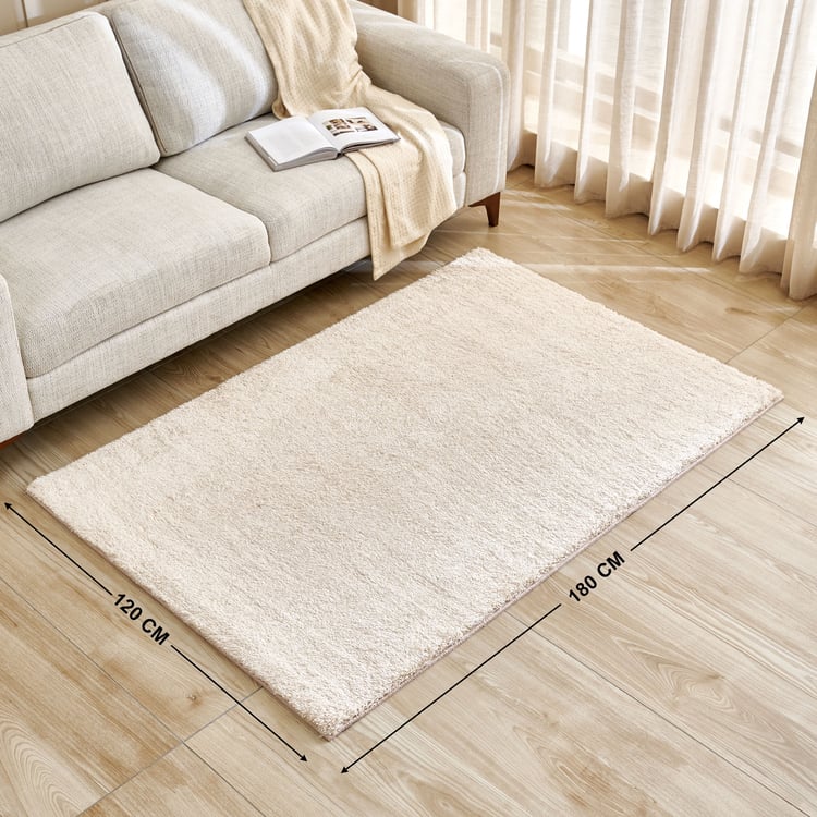 Quartz Shinning Shaggy Carpet - 180x120cm