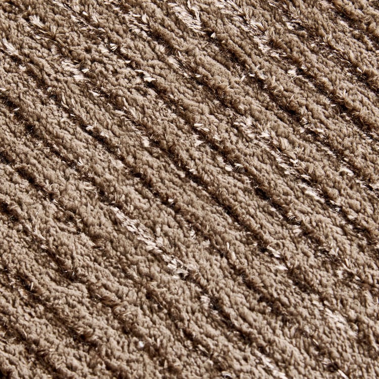 Quartz Striped Carpet with Canvas Backing - 210x150cm