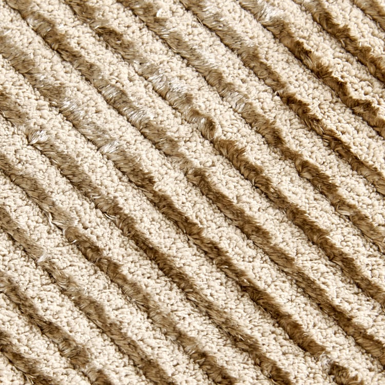 Quartz Striped Carpet with Canvas Backing - 180x120cm