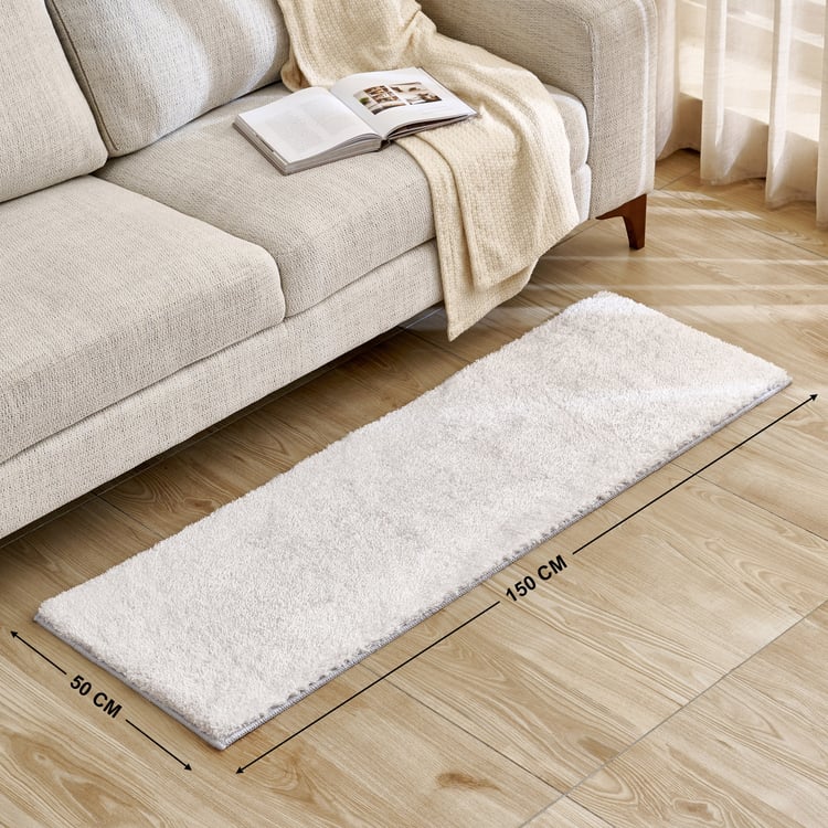 Quartz Shinning Carpet with Canvas Backing - 150x50cm