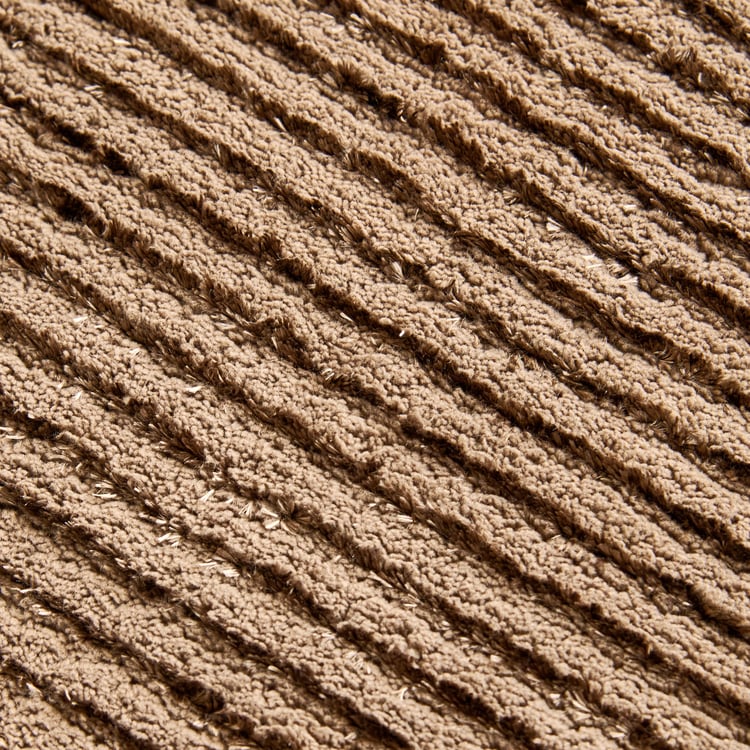 Quartz Striped Carpet with Canvas Backing - 150x50cm