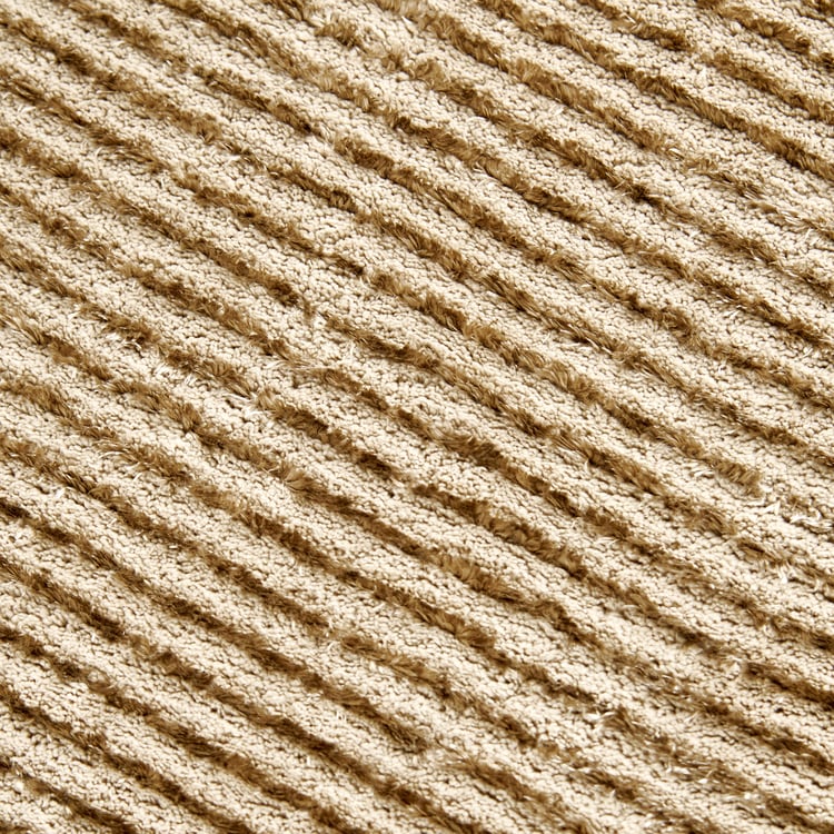 Quartz Striped Carpet with Canvas Backing - 150x50cm