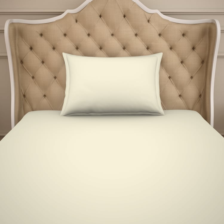 SPACES Restora Cotton 150TC 2Pcs Single Bedsheet Set