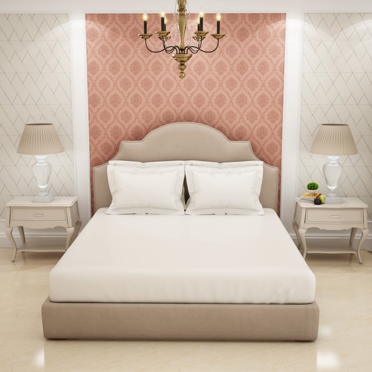SPACES Eminence Cotton 600TC 5Pcs Super King Bedsheet Set