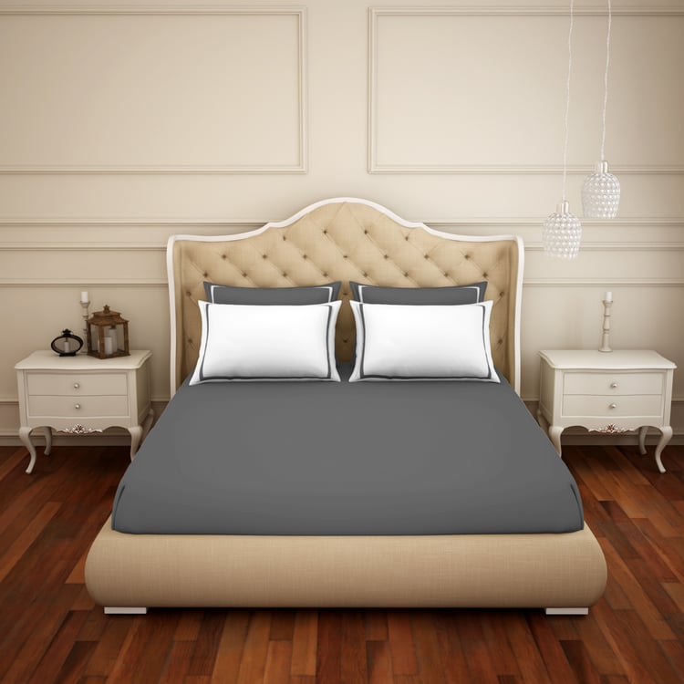 SPACES Hygro Cotton 350TC 5Pcs Super King Bedsheet Set