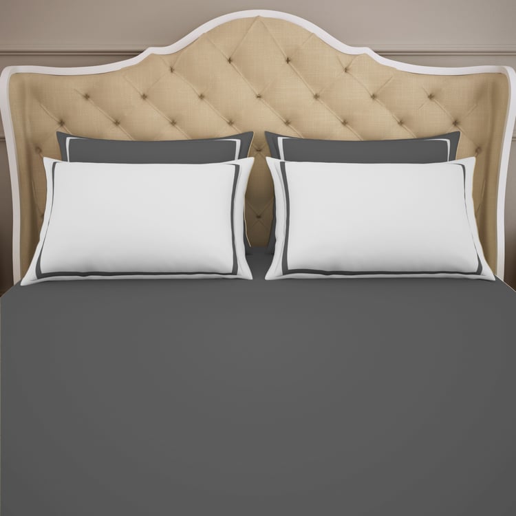 SPACES Hygro Cotton 350TC 5Pcs Super King Bedsheet Set