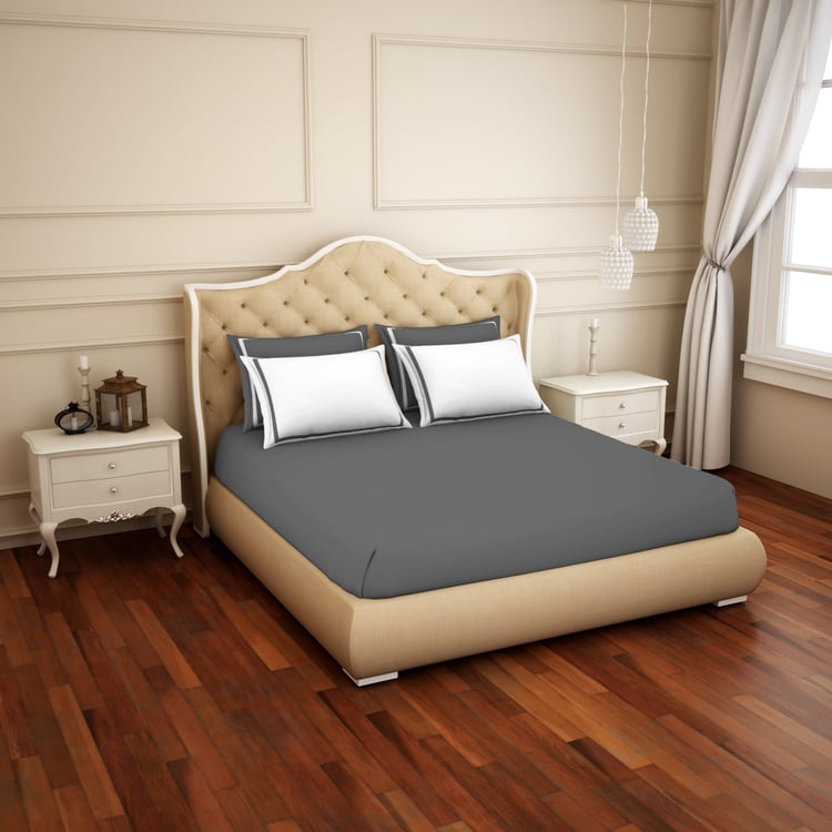 SPACES Hygro Cotton 350TC 5Pcs Super King Bedsheet Set