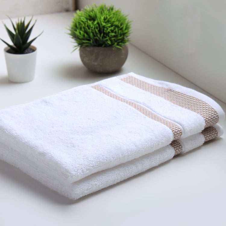 SPACES Hygro Set of 2 Cotton Hand Towels - 60x40cm