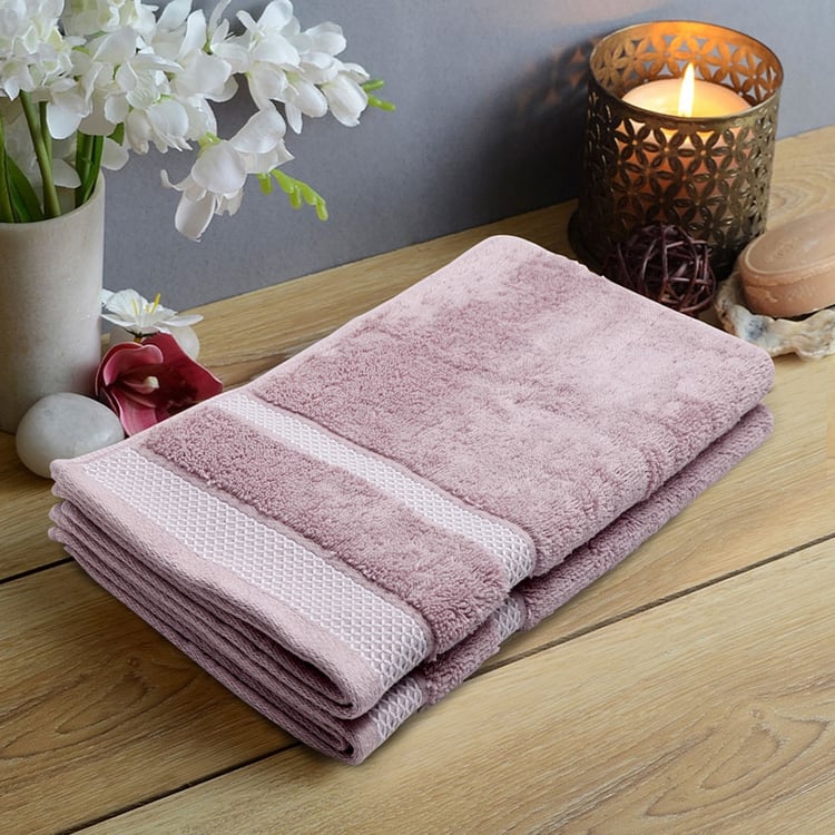 SPACES Hygro Set of 2 Cotton Hand Towels - 60x40cm