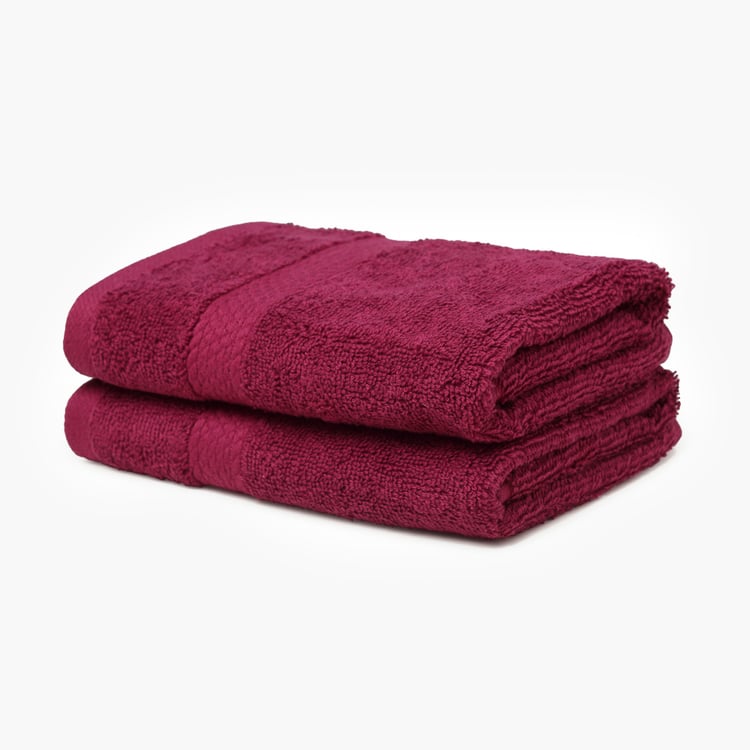 SPACES Colorfas Set of 2 Cotton Hand Towels - 60x40cm