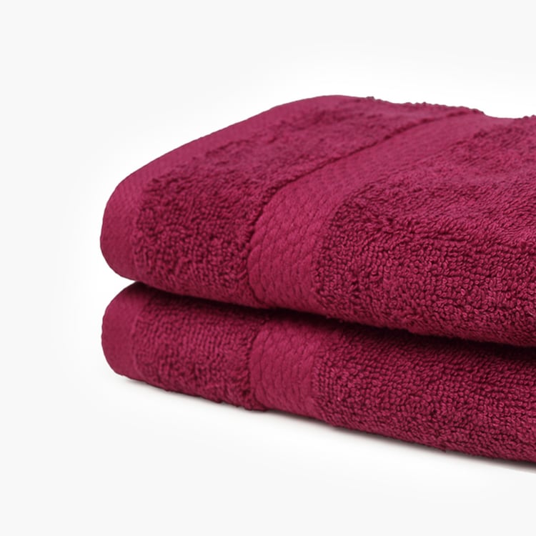 SPACES Colorfas Set of 2 Cotton Hand Towels - 60x40cm
