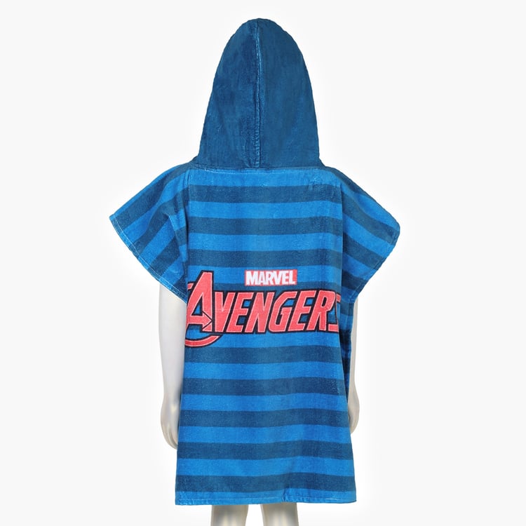 SPACES Kids Cotton Avengers Print Bath Poncho - S