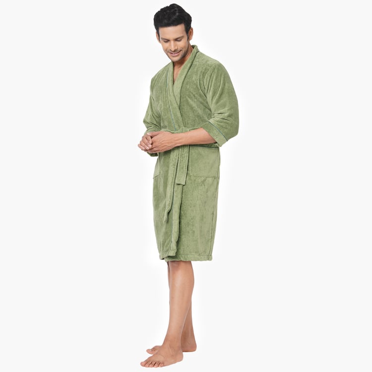 SPACES Exotica Cotton Adult Bath Robe - L