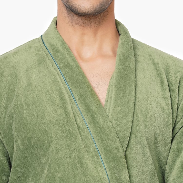 SPACES Exotica Cotton Adult Bath Robe - L