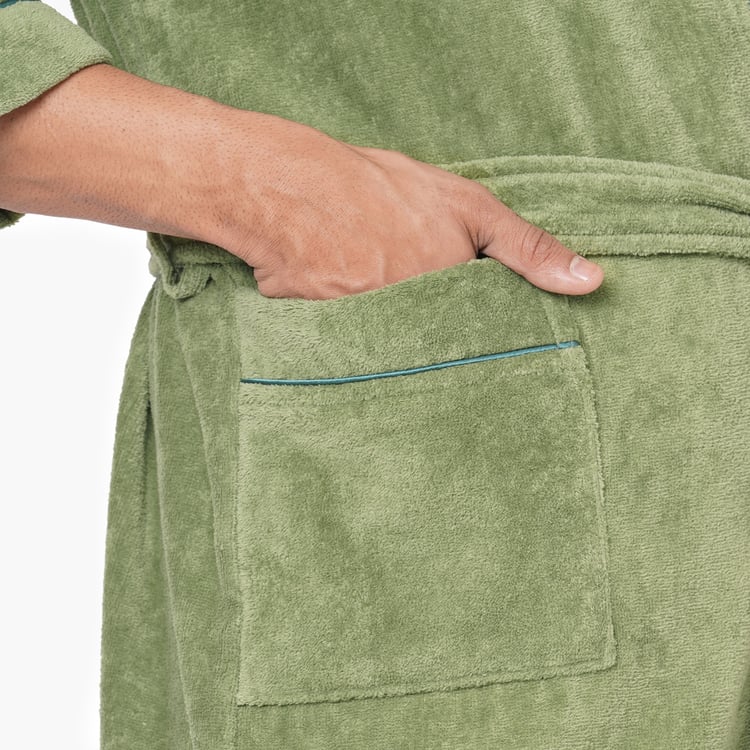 SPACES Exotica Cotton Adult Bath Robe - L