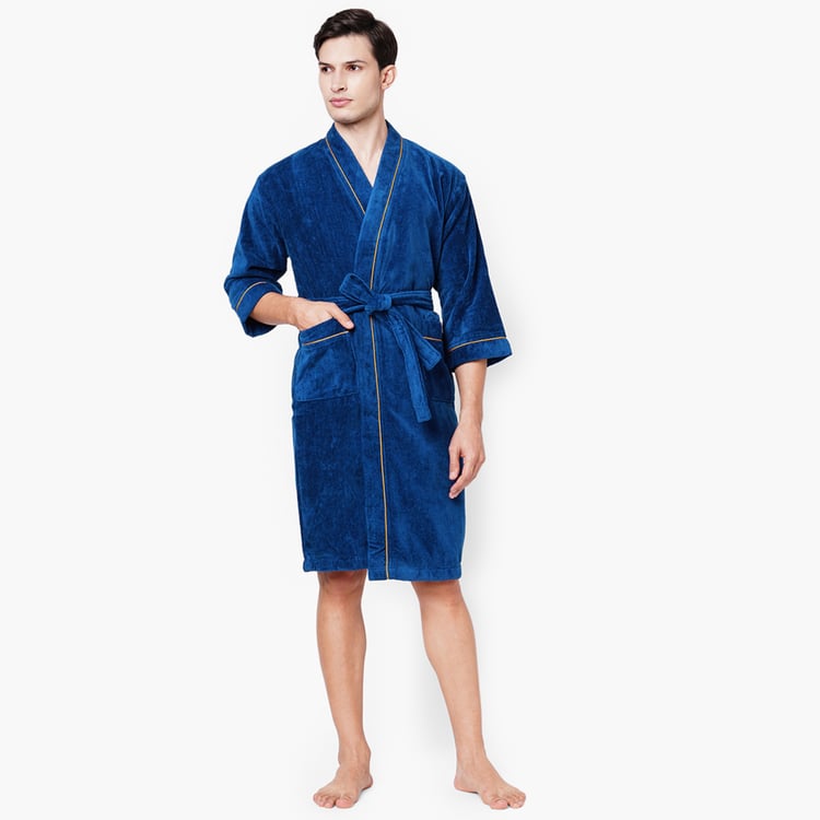 SPACES Exotica Cotton Adult Bath Robe - L