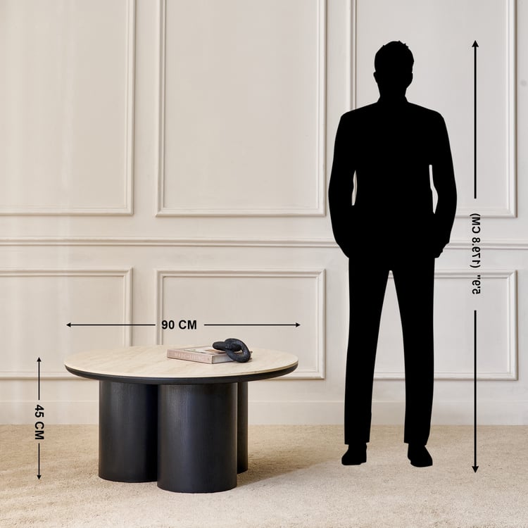 Saga Coffee Table - Brown