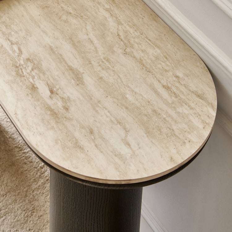 Saga Console Table - Brown