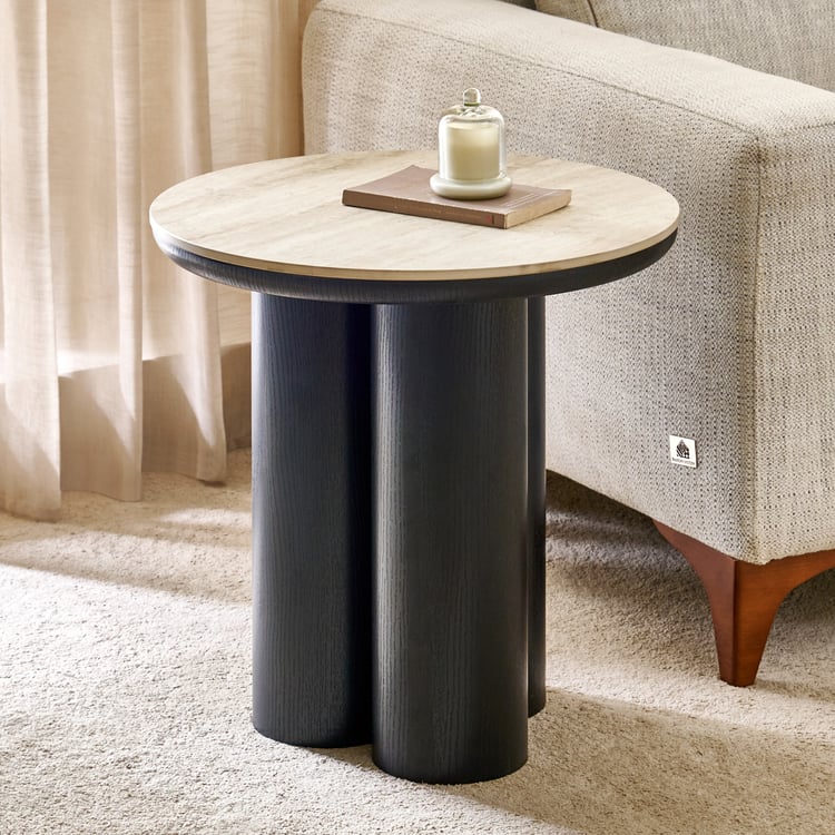 Saga End Table - Brown