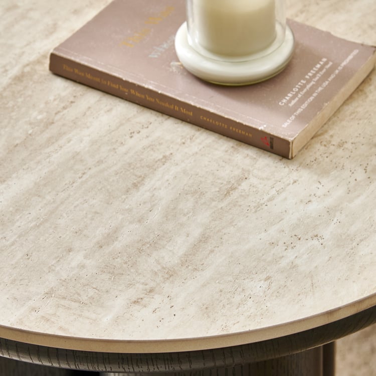 Saga End Table - Brown