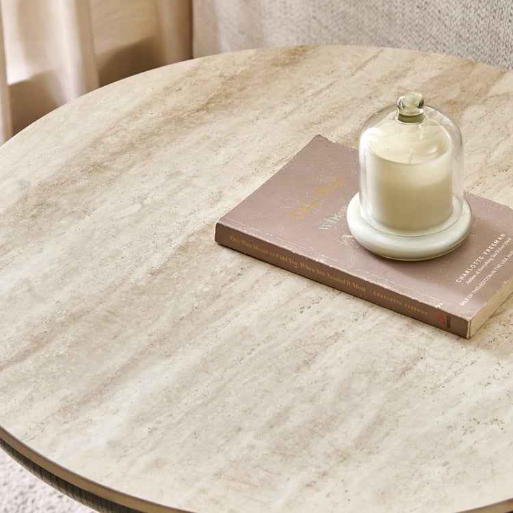 Saga End Table - Brown