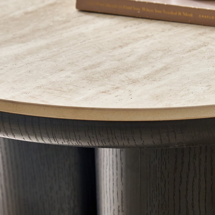 Saga End Table - Brown