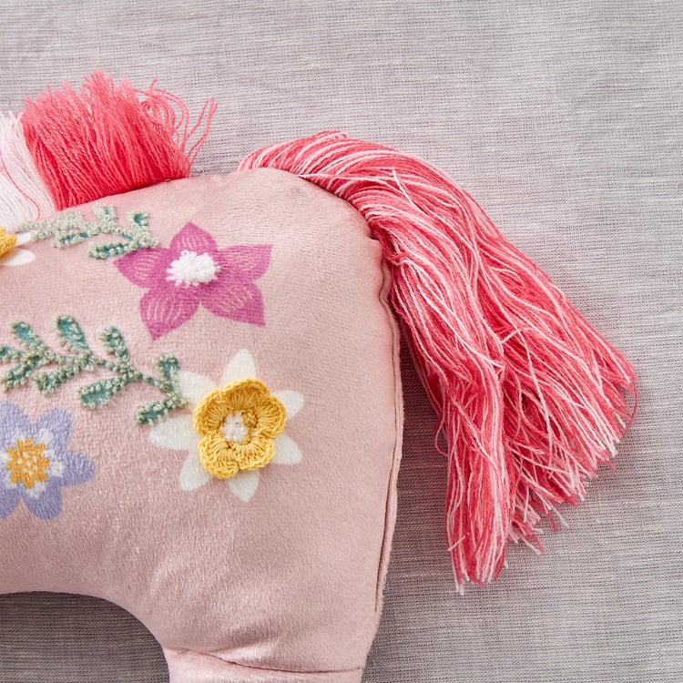 Slate Kids Printed Unicorn Filled Cushion - 50x44cm