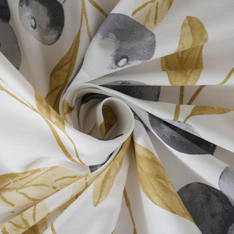 MASPAR Sensory Bloom Cotton 200TC Floral Print 3Pcs Super King Bedsheet Set