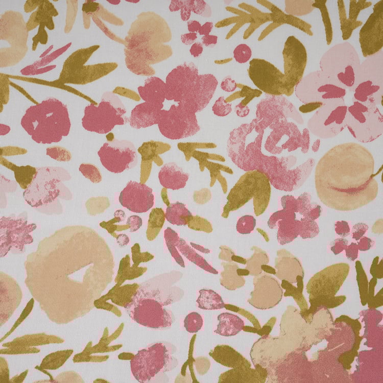 MASPAR Sensory Bloom Cotton 200TC Floral Print 2Pcs Single Bedsheet Set
