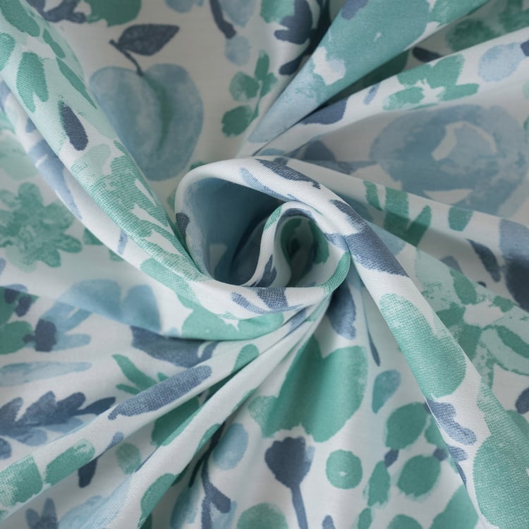 MASPAR Sensory Bloom Cotton 200TC Floral Print 3Pcs Queen Bedsheet Set