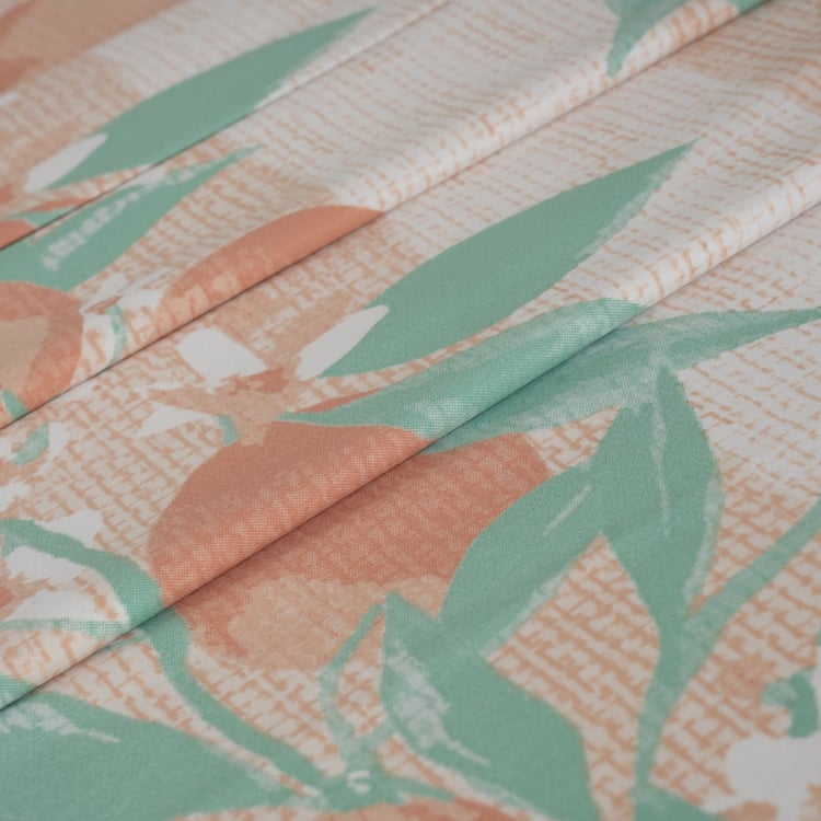 MASPAR Sensory Bloom Cotton 200TC Printed 3Pcs Super King Bedsheet Set