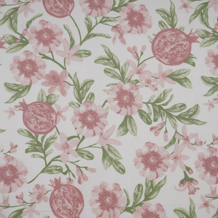 MASPAR Sensory Bloom Cotton 200TC Floral Print 2Pcs Single Bedsheet Set